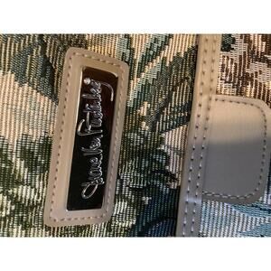 Diane Von Furstenberg garment bag with Floral Pattern